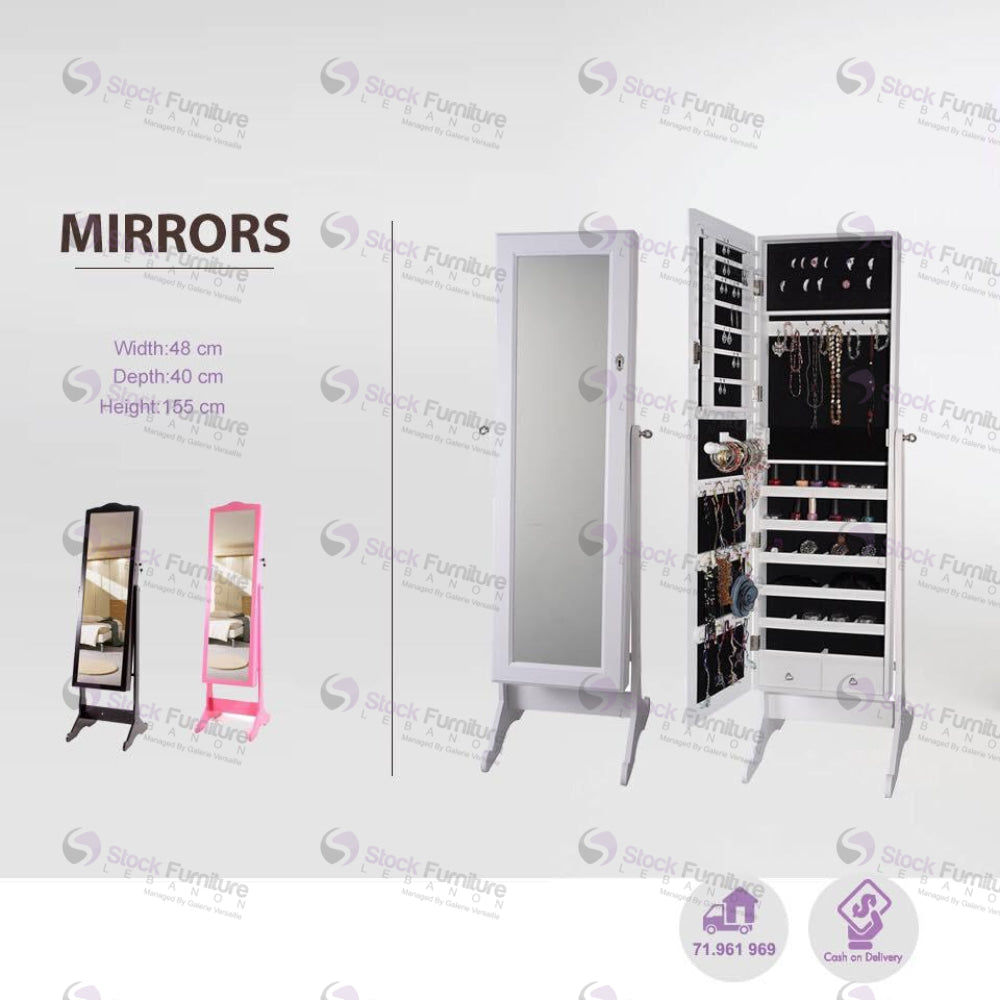 Mirror Closet Stand - Stock Furniture Lebanon - تسوق مفروشات في لبنان